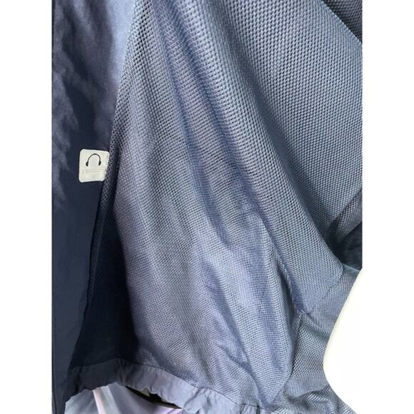 Nike WindBreaker / Jacket Navy Blue Zip Up With Mesh Lining Size XXL - Picture 6 of 7